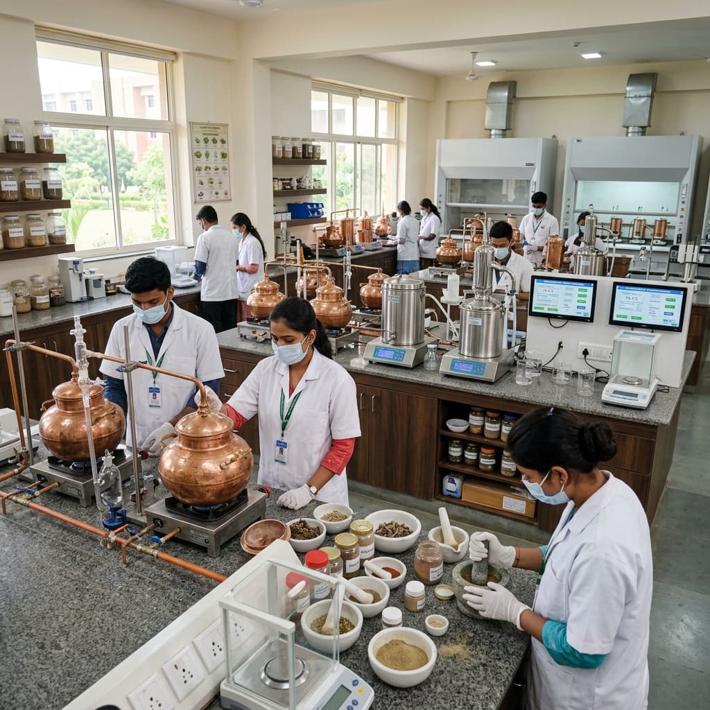 Rasa Shastra & Pharmacy Lab